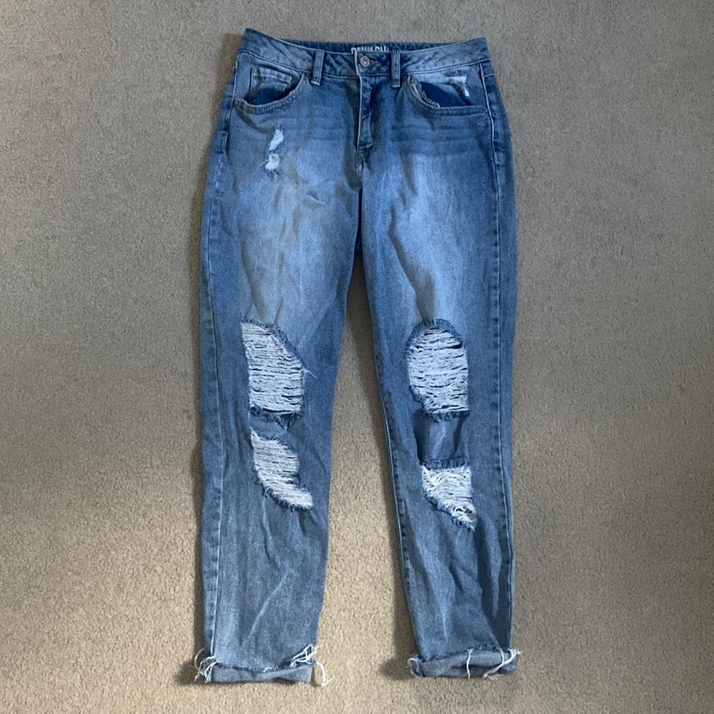 Ripped Mom Jeans